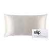 WHITE QUEEN ZIPPERED PILLOWCASE