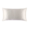 WHITE QUEEN ZIPPERED PILLOWCASE