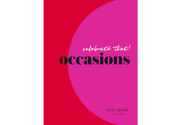 Kate Spade - Celebrate That! Occasions Book