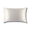 WHITE QUEEN ZIPPERED PILLOWCASE